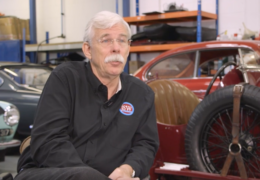 A tour around legendary car builder Jim Stokes Workshop.